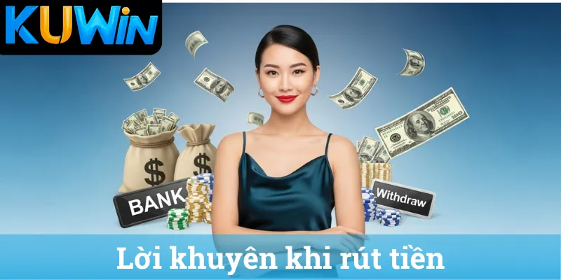 Loi khuyen khi rut tien Lời khuyên khi rút tiền