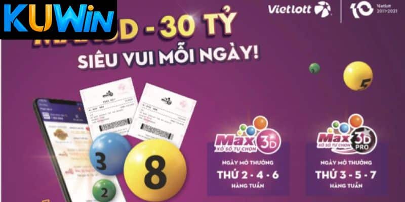 Xo so 3D Kuwin va luat choi Xổ số 3D Kuwin và luật chơi